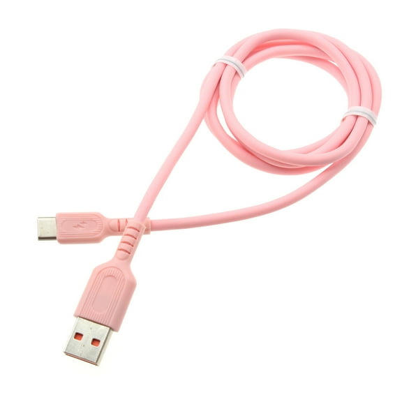 Pink 3ft USB-C Cable for Google Pixel 7/Pro/6a/6/Pro Phones - Charger Cord Power Wire Type-C Fast Charge Sync  Compatible With Pixel 7/Pro/6a/6/Pro Models
