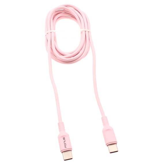 Pink 6ft Long Cable Compatible With iPhone 16e/17e - USB-C to Type-C PD Fast Charger Cord Power Wire
