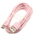thumbnail image 1 of Pink 6ft USB-C Cable for Moto G Stylus (2022) Phone - Charger Cord Power Wire Type-C Fast Charge Sync Compatible With Motorola Moto G Stylus (2022), 1 of 4
