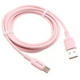 thumbnail image 2 of Pink 6ft USB-C Fast Charge Cable – Type-C Power Cord For Smartphones By ODEMobile 2 of 6