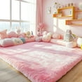 thumbnail image 1 of Pentantan Shag Area Rugs, 8ft x 10ft Soft Fluffy Indoor Carpet for Living Room Bedroom Decor, Pink, 1 of 9