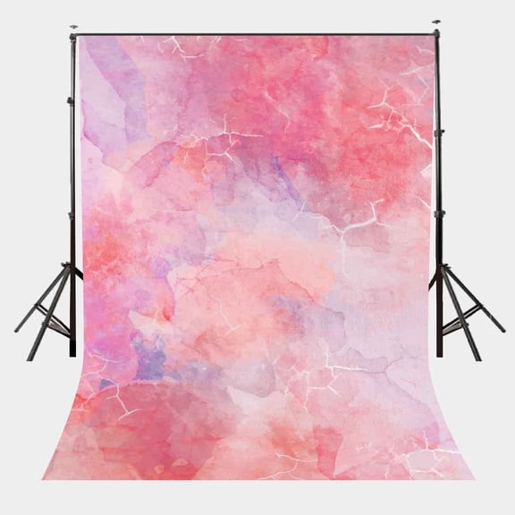 Pink Abstract Birthday Backdrop Blush Pink Marble Texture Photography Background for Girl Watercolor Galaxy Birthday Party Decorations Banner Supplies Photo Booth Props