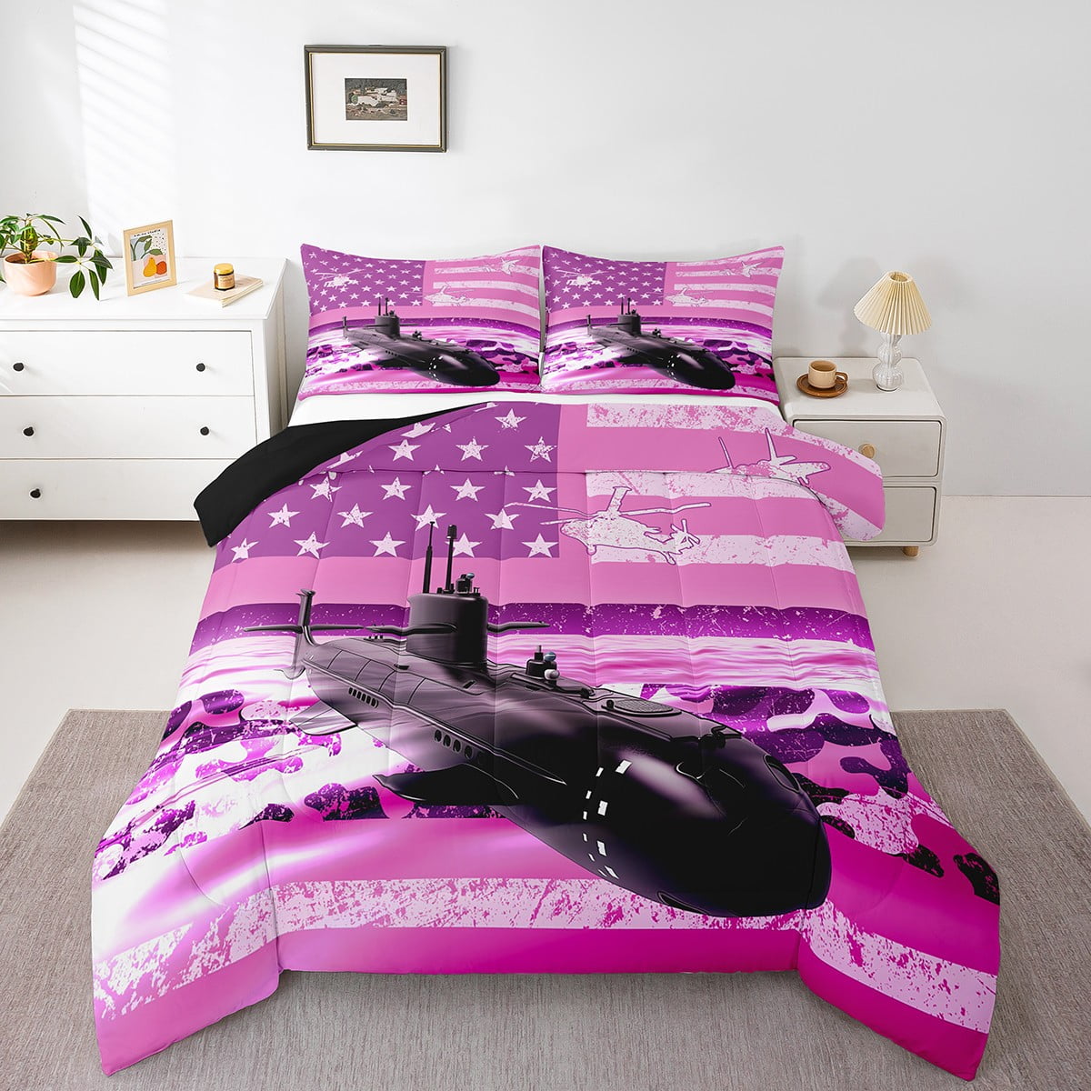 Great Description About Pink Camo Bedroom Set