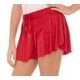 thumbnail image 1 of Pink Angel Butterfly Girls’ Flowy Athletic Shorts with Phone Pocket Double Layered Design, 1 of 12