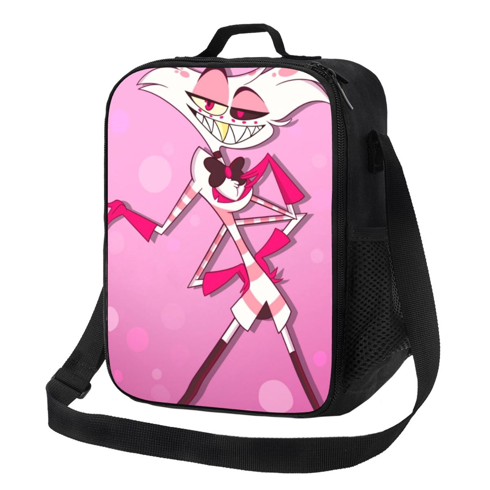 Pink Angel Dust Hazbin Hotel Insulated Lunch Bag Portable Meal Bag ...