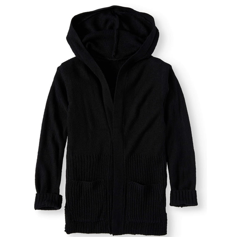 Black cardigan walmart top