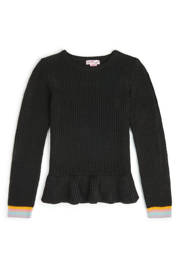 Girls Ruffle Bottom Pullover Sizes 4-16