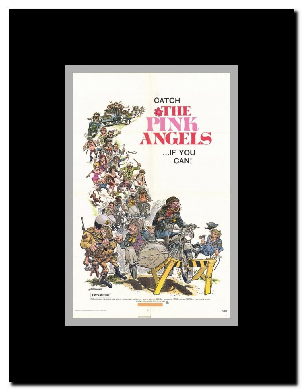 Pink Angels Framed Movie Poster