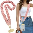 thumbnail image 1 of Pink Anti-Theft Id Lanyard For Smartphone And Wallet With Adjustable Strap - Durable Connector Lightweight Design Secure Essentials Holder - For Daily Carry, Travel & Securely, 1 of 7