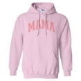 thumbnail image 1 of Pink Arched Mama Hoodie Sweatshirt Unisex 2X-Large Pink, 1 of 5
