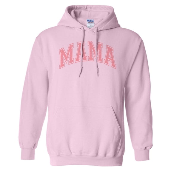 Pink Arched Mama Hoodie Sweatshirt Unisex 2X-Large Pink