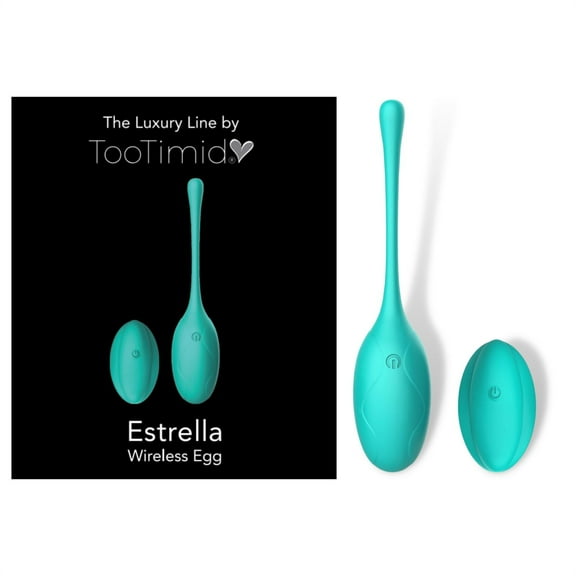 Pink B.O.B. Estrella Silicone Vibrating Ben-wa Egg Bullet Vibrator with Remote