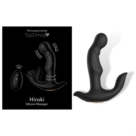 Pink B.O.B. P-Spot & Perineum Massager with Remote - Silicone, Hypoallergenic Anal Sex Toy