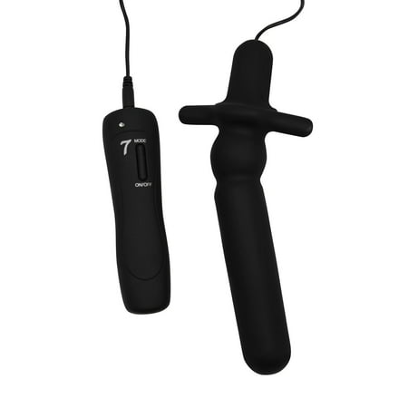 Pink B.O.B. Vibrating Silicone Anal Plug - 7 Vibration Modes, P-Spot & G-Spot Massager, Flared Base, Easy to Clean - Butt Plug - Achieve Stronger Orgasms, Incredible Anal Pleasure - Hypoallergenic