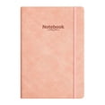 thumbnail image 1 of Pink B5 Notebook Lined Journal, Pu Leather Softcover Sewn Binding, Smooth Writing Wear Resistant for Daily Note Taking, 1 of 9