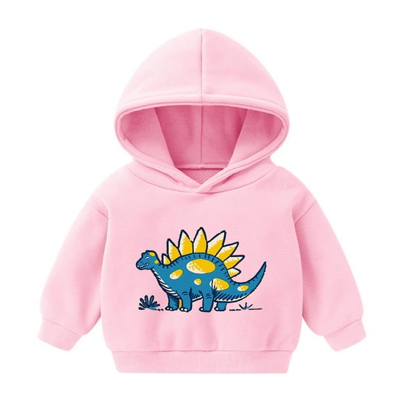 Pink Baby with Hood Happy Festival Gift Thanksgiving Casual for Kids Girl Boy Fall Winter Print Hoods Outfit Sweatshirt Kid 2025 Clothes Fashion Y2K 2 Years