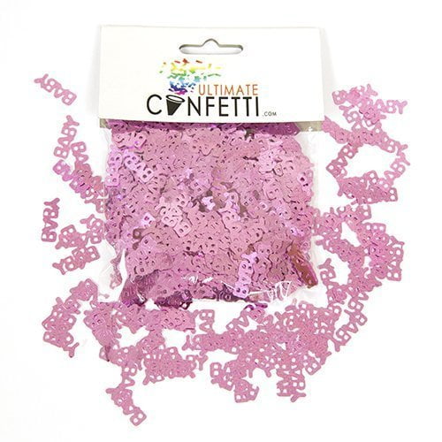 Pink "Baby" Tabletop Confetti