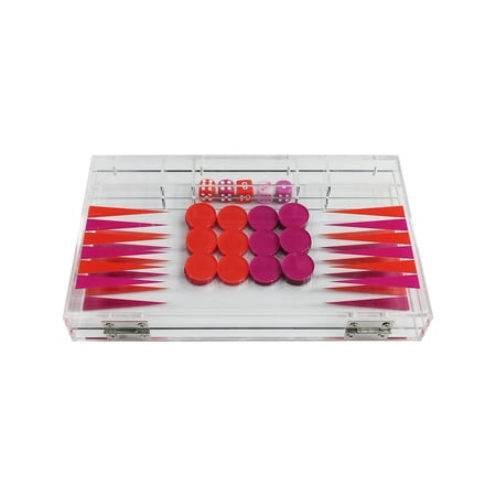 Pink Backgammon Tabletop Game by Ashland - Spring Home Decor