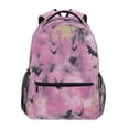 thumbnail image 1 of Pink Background Pattern Stylish Large Backpack 15L Self-Standing Durable Twill for School, Office and Travel Use, 1 of 9