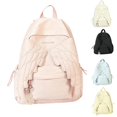 thumbnail image 1 of Pink Backpack Angel Wing&nbsp;Backpack Charms Travel Backpack for Women School Backpack Practical with 3D Wing Design Adjustable, 1 of 6