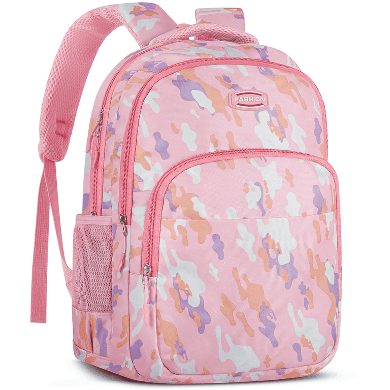 Cshidworld Pink Backpack for Work, College, and Travel Cshidworld Pink Backpack for Work, College, and Travel