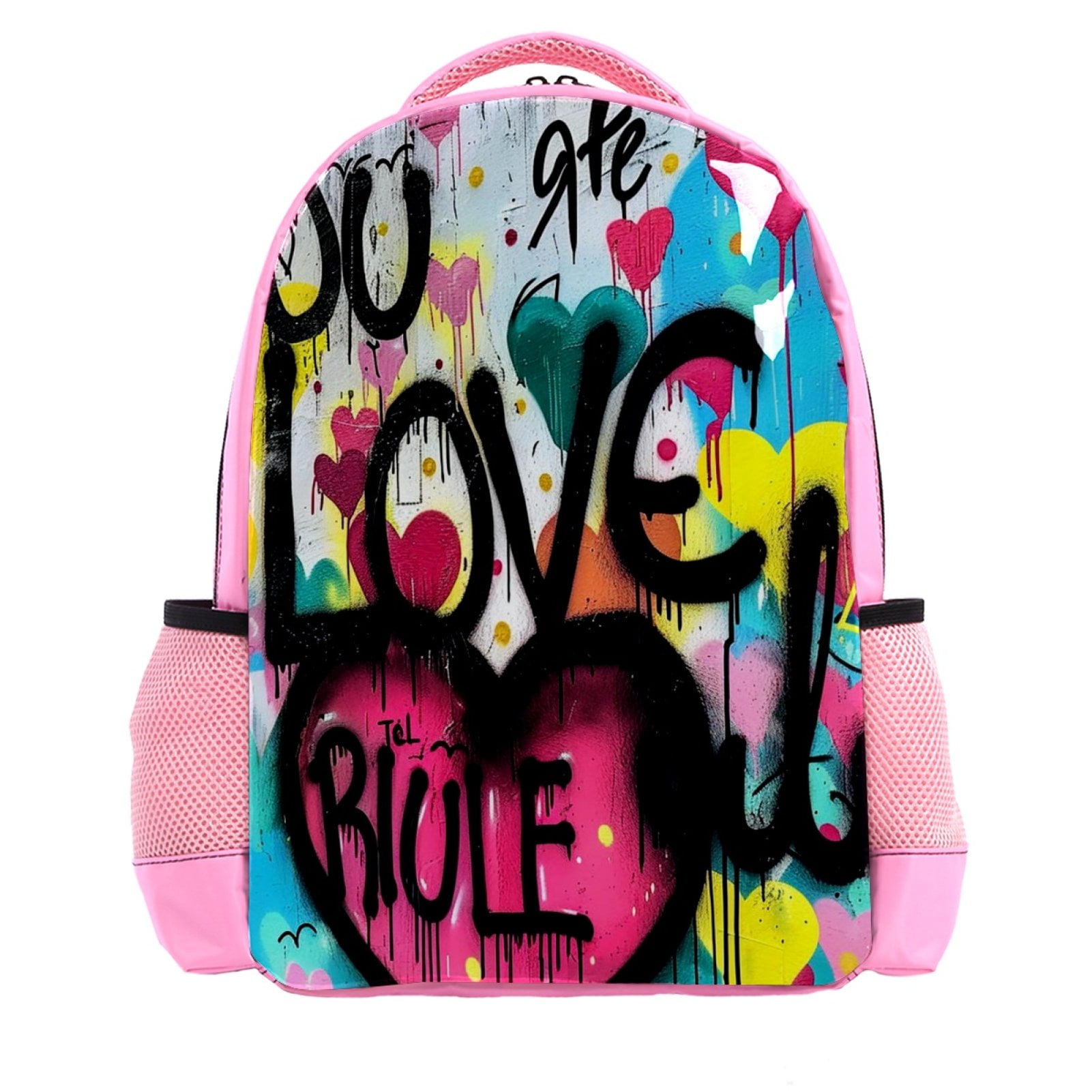 Love pink bookbag hotsell