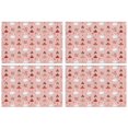thumbnail image 1 of Pink Ballerina Swan Pattern Summer Placemats Table Placemats Set Of 4-Linen Kitchen Washable Placemats Table Mats 11.8"x17.7"Non-Slip Heat Resistant, 1 of 6