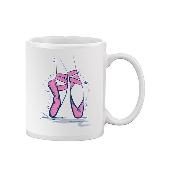 Pink Ballet Shoes. Mug Unisex's -Image by Shutterstock