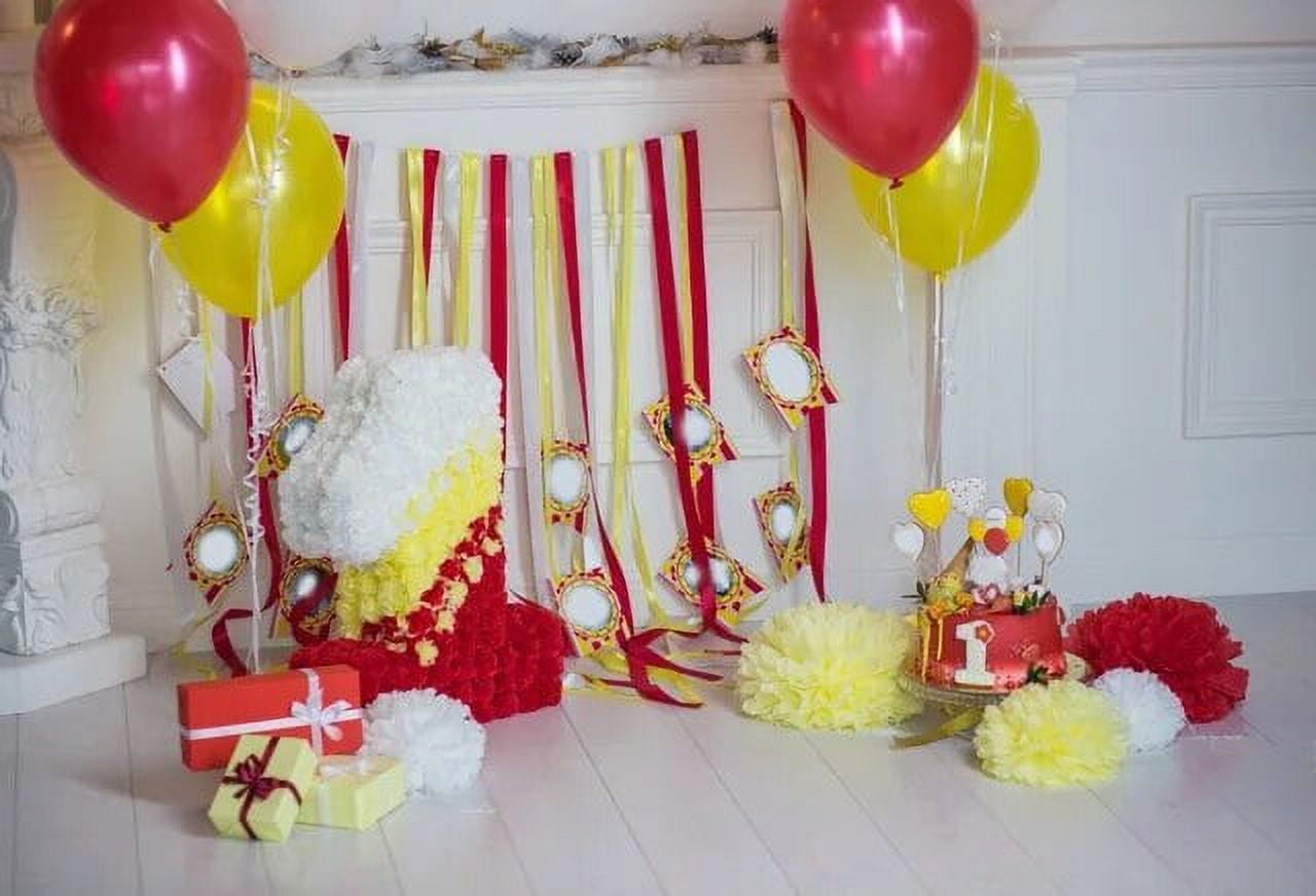 Pink Balloons Baby 1st Birthday Party Cake Flower Gray Wooden Floor pink-balloons-baby-1st-birthday-party-cake-flower-gray-wooden-floor