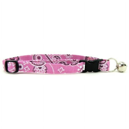 Pink Bandana Cat Collar