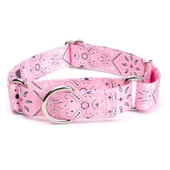 Country Brook Petz® Pink Bandana Martingale Dog Collar, Large