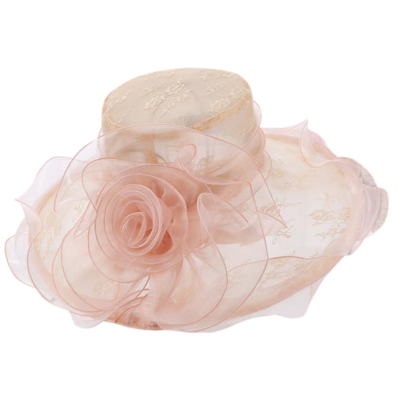 Pink Baseball Caps Women's Church Derby Fascinator Cap Tea Party Wedding Hat