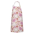 thumbnail image 1 of Pink Baseball Fun Pattern Apron-Garden Aprons for Women with Pockets-Cotton Linen Waterproof Kitchen Cooking Gardening Aprons Adjustable for Kitchen,Cooking,BBQ and Salon 33x27 Inch, 1 of 7