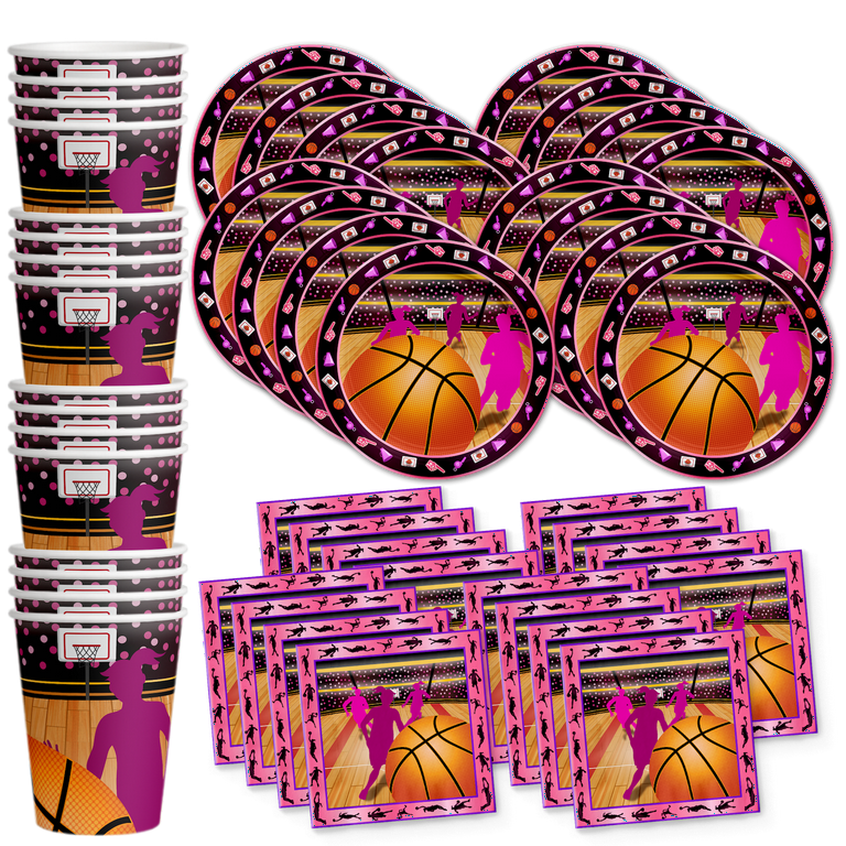 Basketball Cups (Set of 8)