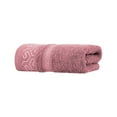 thumbnail image 1 of Pink Bath Towel Set - Super Soft & Absorbent Cotton Face & Body Towel for Women, 1 of 7