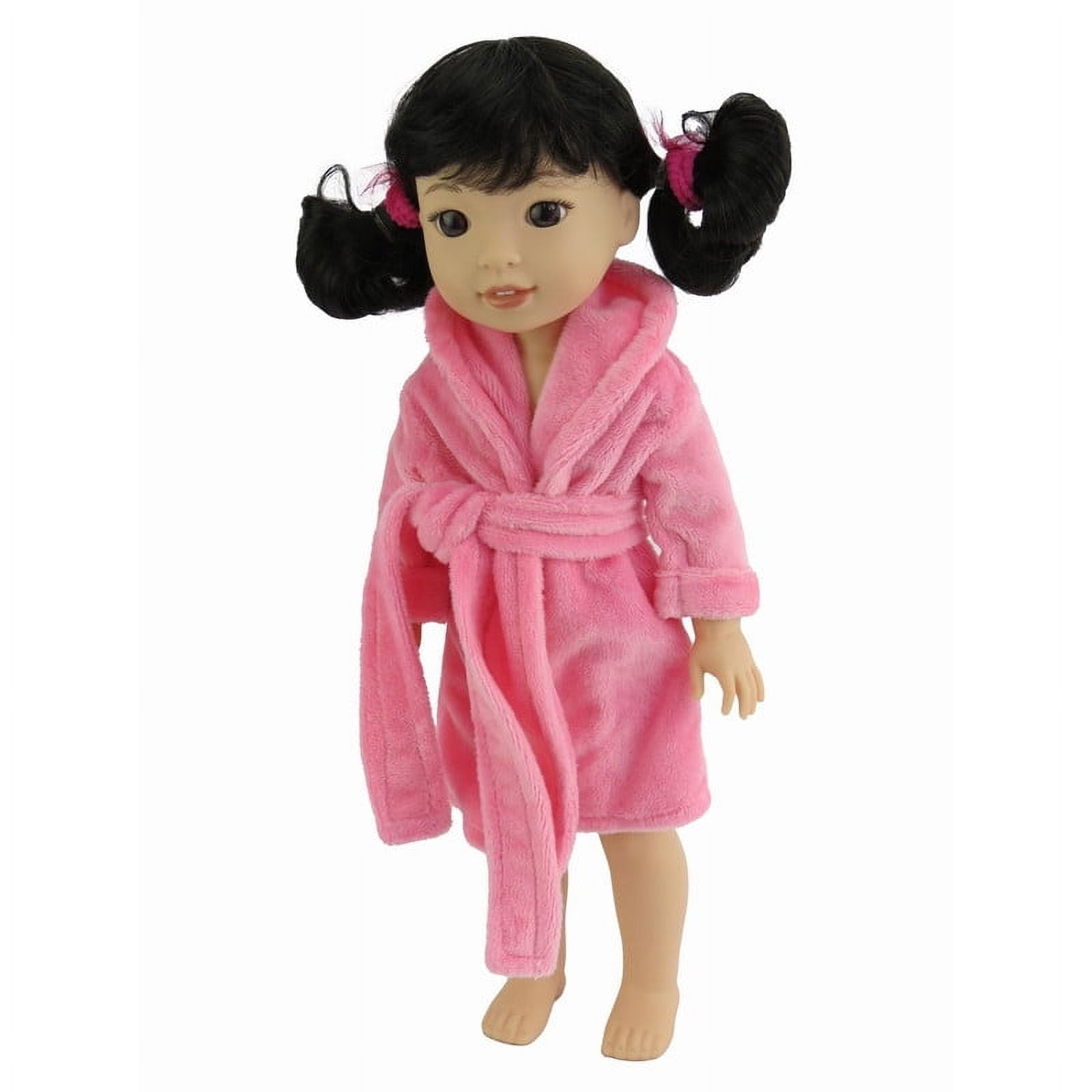 Pink Bathrobe for 14inch Dolls - Walmart.com
