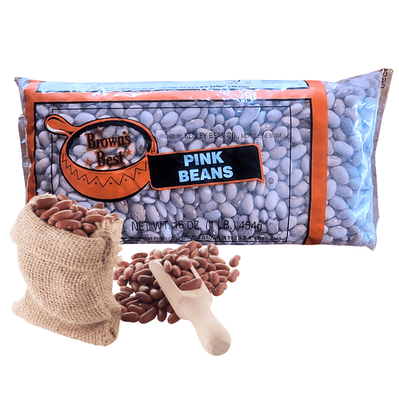 Pink Beans 12 Ct. Case / 1 LB. Bags