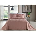 thumbnail image 1 of Pink Bedspread - King Size (3 Pieces), 1 of 4