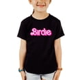 thumbnail image 1 of Pink Birdie Golf Shirt for Women Teens & Girls Trendy Retro Graphic Tee for Golfer Black Shirt 2T, 1 of 5