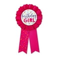 thumbnail image 1 of Pink “Birthday Girl” Award Badge, by Way To Celebrate, 1 of 7