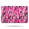 thumbnail image 1 of Pink Black Camo Tiger Stripes Pattern Bathroom Rugs Mat,Non Slip Microfiber Bathroom Rug,Rubber Backing,Soft Bathroom Mats for Bathroom Floor,Tub and Shower,17x27in(43x68cm), 1 of 5