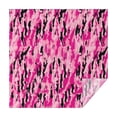 thumbnail image 1 of Pink Black Camo Tiger Stripes Pattern Square Tablecloth,Waterproof Square Table Cover,Wipeable Spillproof Washable Table Cover for Home Kitchen Party Decor 60"x60"(152x152cm), 1 of 6