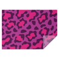 thumbnail image 1 of Pink and Black Of Leopard Print Rectangle Tablecloth 60"x84",Waterproof Polyester Rectangle Table Cloth, Wipeable Spillproof Polyester Tablecloth for Dining, Camping, Indoor and Outdoor, 1 of 5