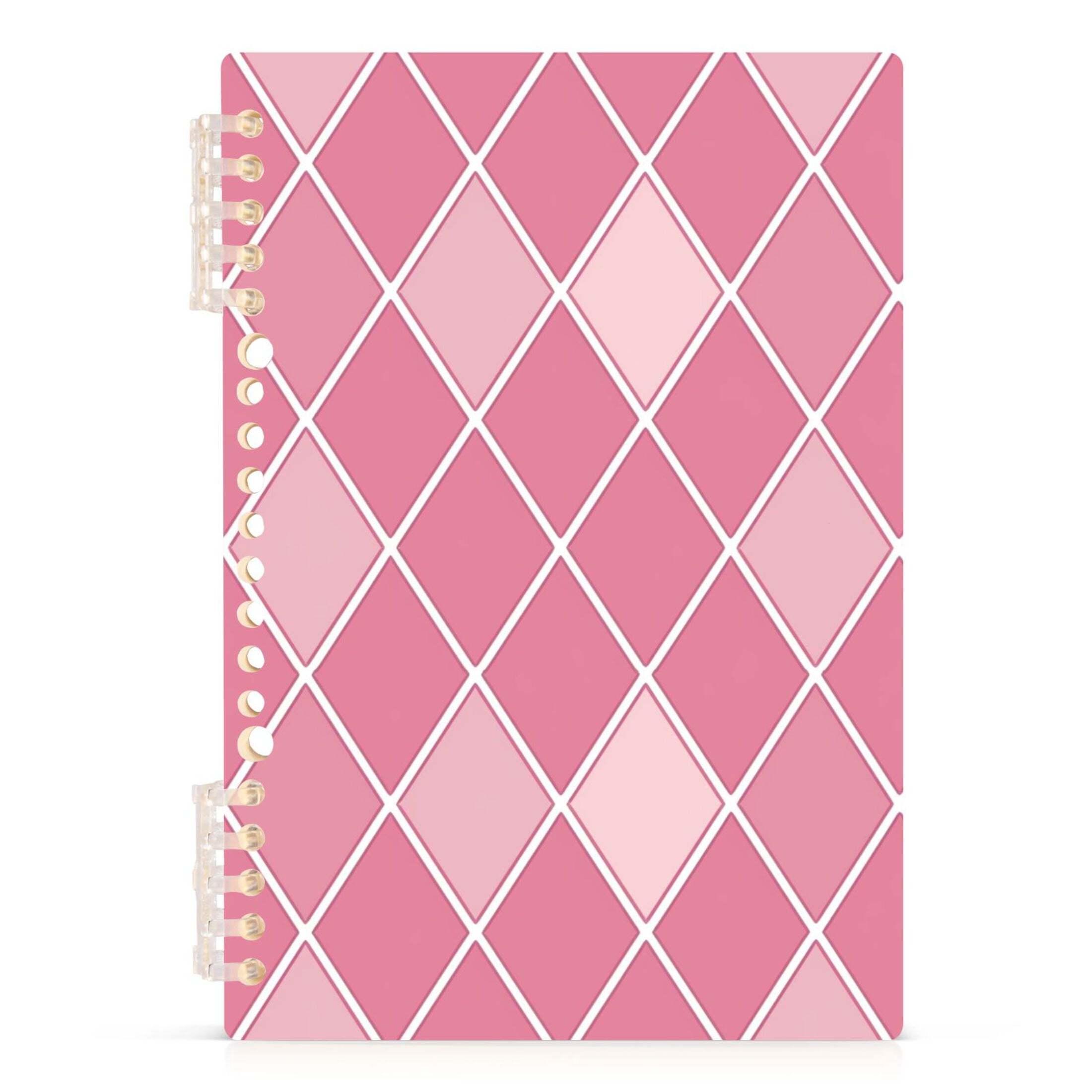 Pink Block Notebooks 1-subject Journal 60 Sheets A5 College Ruled Paper ...