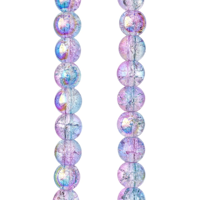 Saks Fifth Avenue Pink and Blue Beaded Hair Accessory Velvet and Dangling Beads Headband, Flapper Style, Pastel  main image 4