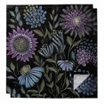 thumbnail image 1 of Pink Blue Floral Cloth Napkins, Boho Vintage Abstract Art Botanical Washable and Reusable Dinner Napkins Set of 2, Table Napkin for Kitchen Party Birthday Wedding Hotel Housewarming 20"x20", 1 of 9