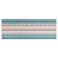 thumbnail image 1 of Pink and Blue Geometric Striped Pattern Kitchen Rug Mat,Kitchen Runner Rugs Non Skid Washable,Decorative Kitchen Floor Mats for Kitchen,Sink,Laundry,17"X47", 1 of 5