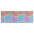 thumbnail image 1 of Pink Blue Lemon Fruit Slices Kitchen Rug Mat,Kitchen Runner Rugs Non Skid Washable,Decorative Kitchen Floor Mats for Kitchen,Sink,Laundry,17"X47", 1 of 5