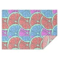 thumbnail image 1 of Pink Blue Lemon Fruit Slices Rectangle Tablecloth 60"x84",Waterproof Polyester Rectangle Table Cloth, Wipeable Spillproof Polyester Tablecloth for Dining, Camping, Indoor and Outdoor, 1 of 5