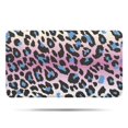 thumbnail image 1 of Pink and Blue Of Leopard Print Bathroom Rugs Mat,Non Slip Microfiber Bathroom Rug,Rubber Backing,Soft Bathroom Mats for Bathroom Floor,Tub and Shower,17x30in(43x75cm), 1 of 5